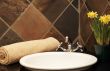 Beautiful sink in a bathroom