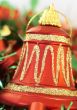 Colorful Christmas bell