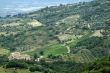 Panoramic view of Seggiano, in Tuscany