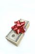 Stack of Money with Bow