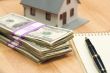 House and Money with Pad and Pen