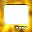 3D Golden TV Frame