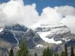 rocky mountain top view