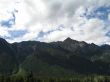rocky mountain top view