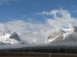 rocky mountain top view