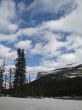 rocky mountain top view