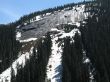 rocky mountain top view