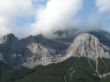 rocky mountain top view