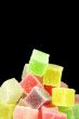 Sugar jelly cubes