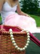 Woman relaxing in park