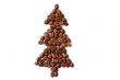 Coffee christmas tree