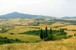 Landscape in Val d`Orcia (Tuscany)