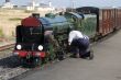 Minature steam train