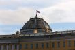 Flag over the dome