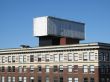 empty billboard on a building