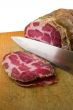 Sausage from Italy named `Coppa`