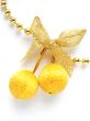 yellow baubles
