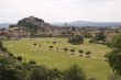 Panoramic view of Sarteano (Tuscany)