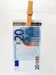 Euro of a banknote