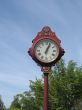 old style outdoor clock