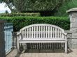 park bench in a garden