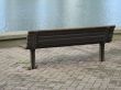 park bench by the water