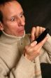 Man with the phone