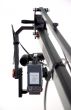dv camcorder on the crane