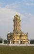 Old beautiful orthodox church in Russia near Moscow