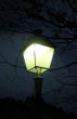 Night lamp on the Monmartre in Paris