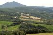 Landscape near Sarteano (Tuscany) at summer