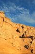 African landscape rock formations in a sand desert 2