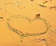 heart written on the sand _3