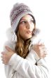 beautiful young female shivering in cold
