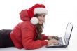 woman working on laptop
