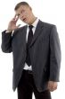 manager in tension looking upward