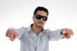 pointing male with sunglasses