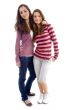 young two friends standing together