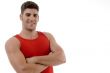 handsome male model posing