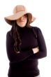 beautiful woman wearing hat