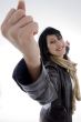 happy successful woman