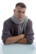 portrait of handsome man with crossed arms