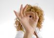 woman showing ok sign