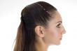 close up of beautiful hairstyle of girl