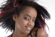 stylish pose of beauty model
