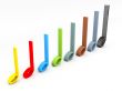 three dimensional musical notes