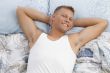 portrait of resting young man