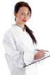 young chef with clipboard