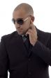 young accountant posing wearing sunglasses