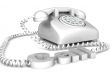 white telephone